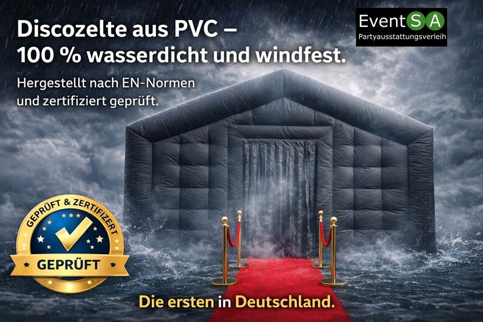 Partyzelt aufblasbare mieten bei BauSA Baumaschinen – für jedes Wetter – 4