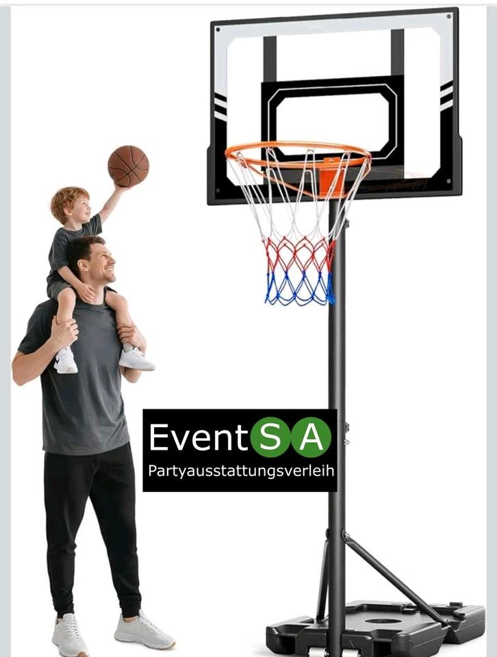 Basketballkorb mieten bei BauSA Baumaschinen – Spiel & Spaß