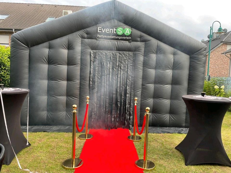 Aufblasbares Discozelt Partyzelt Club mieten bei BauSA Baumaschinen – 2