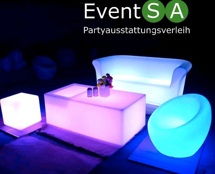 Led hocker tisch sitzecke mieten in Herne – Sitzplätze für alle