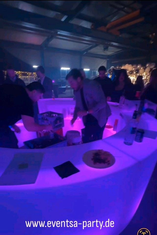 Led Bar Hocker mieten bei BauSA Baumaschinen – Licht für Party & Event – 4