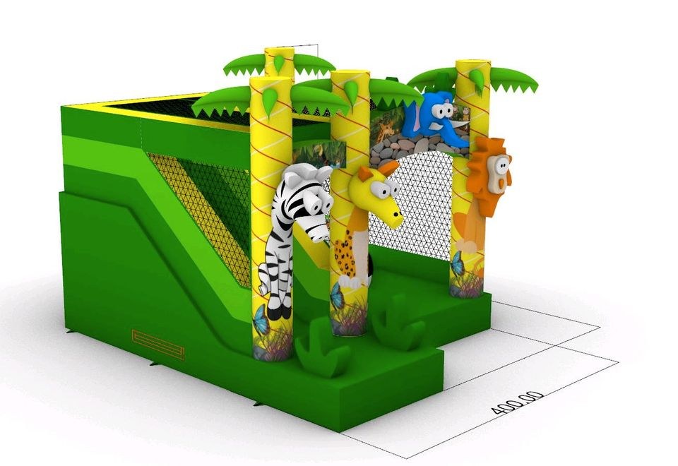 Hüpfburg zoo Safari mieten in Herne – Hüpfspaß für jede Feier – 4