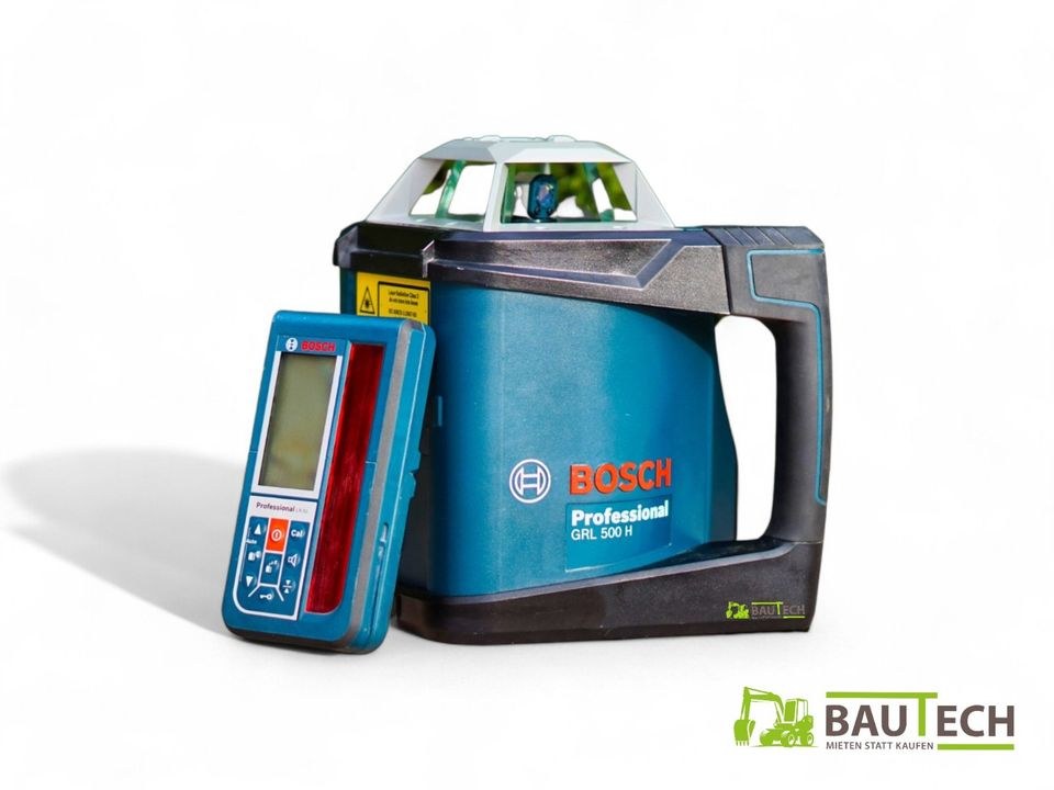 Rotationslaser Bosch GRL 500 H Laser N mieten bei Bautech