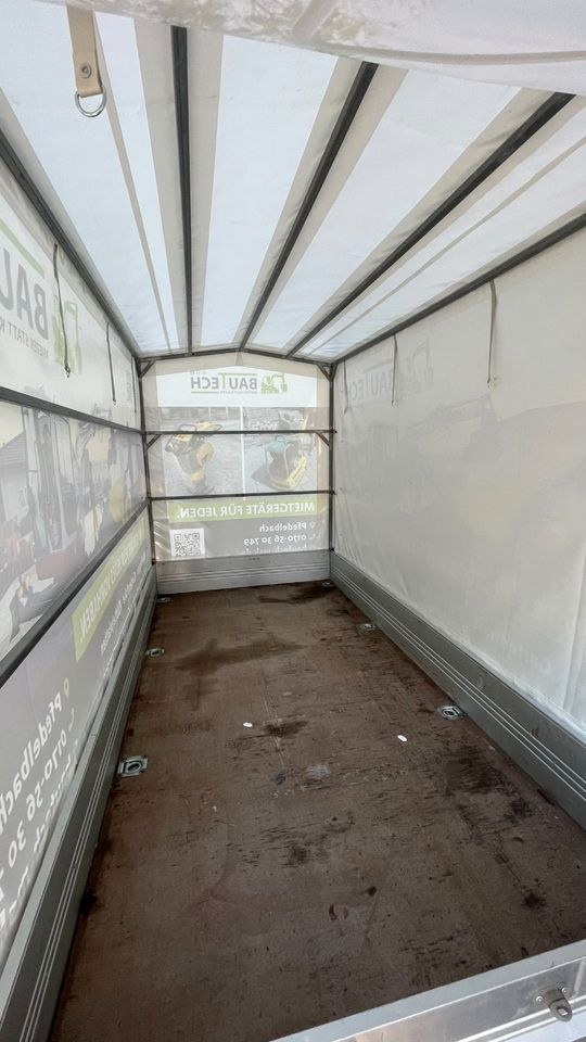 Planenanhänger Anhänger Transportanhänger kg N mieten bei Bautech – 3