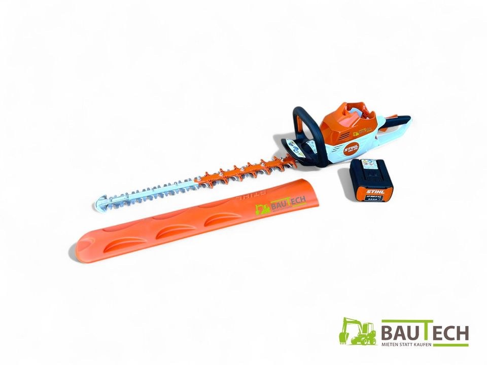 Akku Heckenschere Stihl HSA 100 N mieten bei Bautech