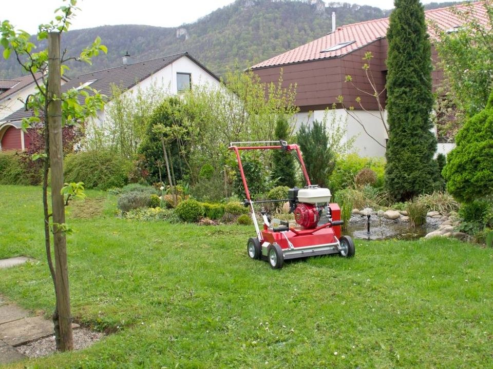 Vertikutierer Rasenlüfter Echo N mieten bei Bautech