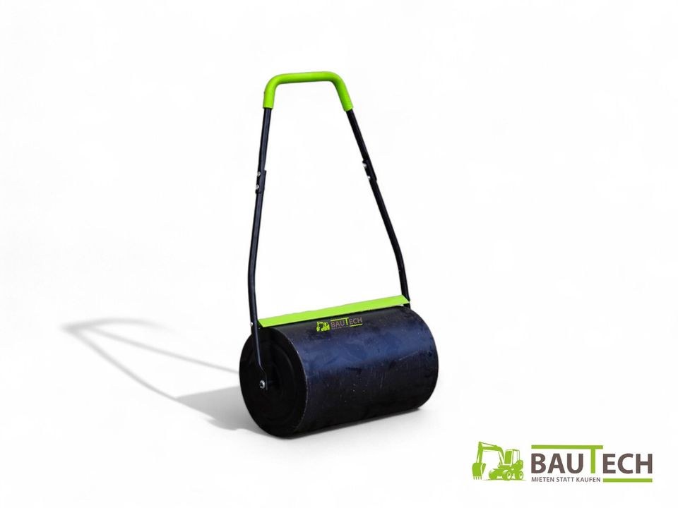 Rasenwalze Gartenwalze 50 kg N mieten bei Bautech – für ebenen Rasen