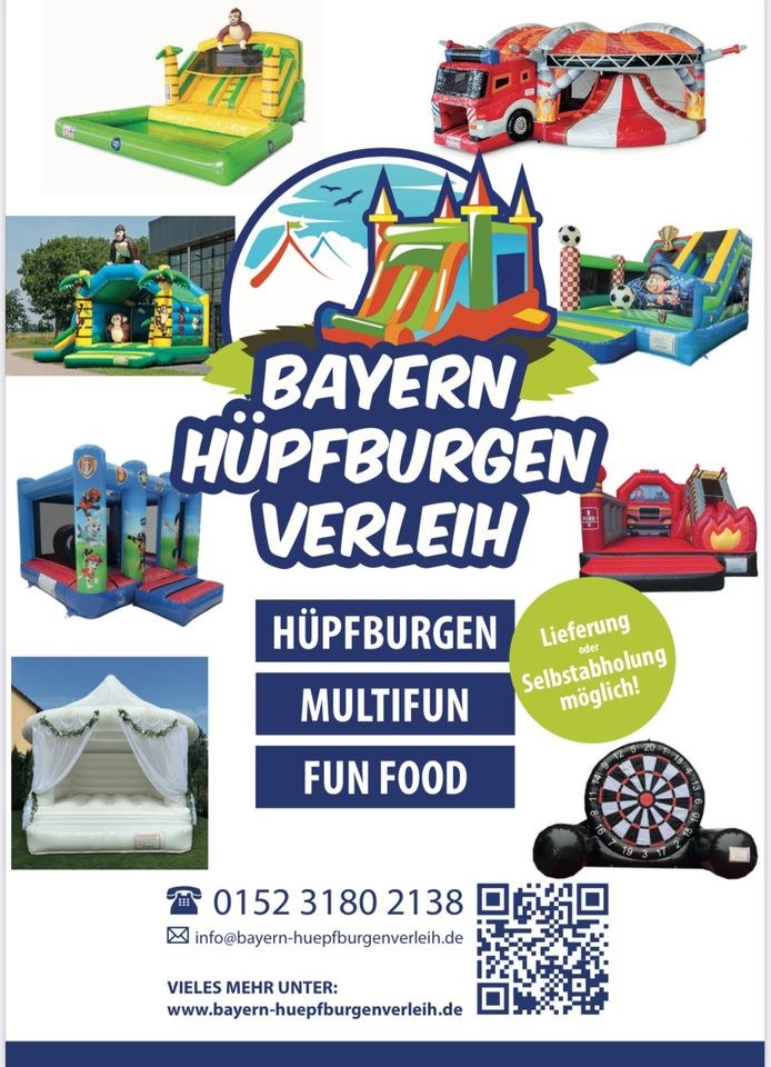 Hüpfburgen über 20 mieten bei Bayern Hüpfburgenverleih