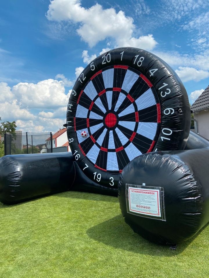Hüpfburg Fußball Dart mieten bei Bayern Hüpfburgenverleih – 3