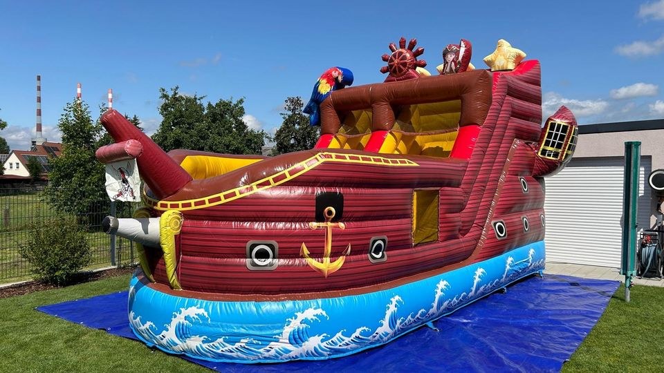 Hüpfburg Piratenschiff Rutsche mieten bei Bayern Hüpfburgenverleih – 2
