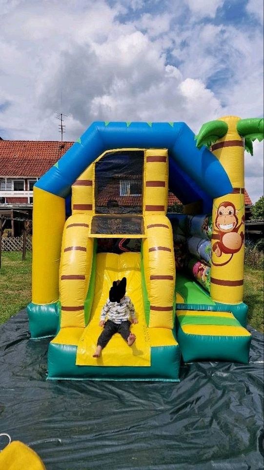 Jungle Dschungel Hüpfburg Kindergeburtstag mieten bei BelFun – 4