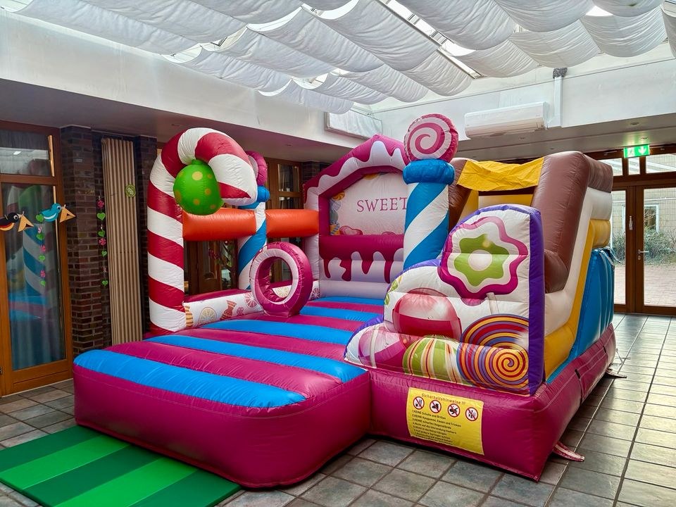 ++Candy Sweet Hüpfburg Kindergeburtstag Evens mieten bei BelFun