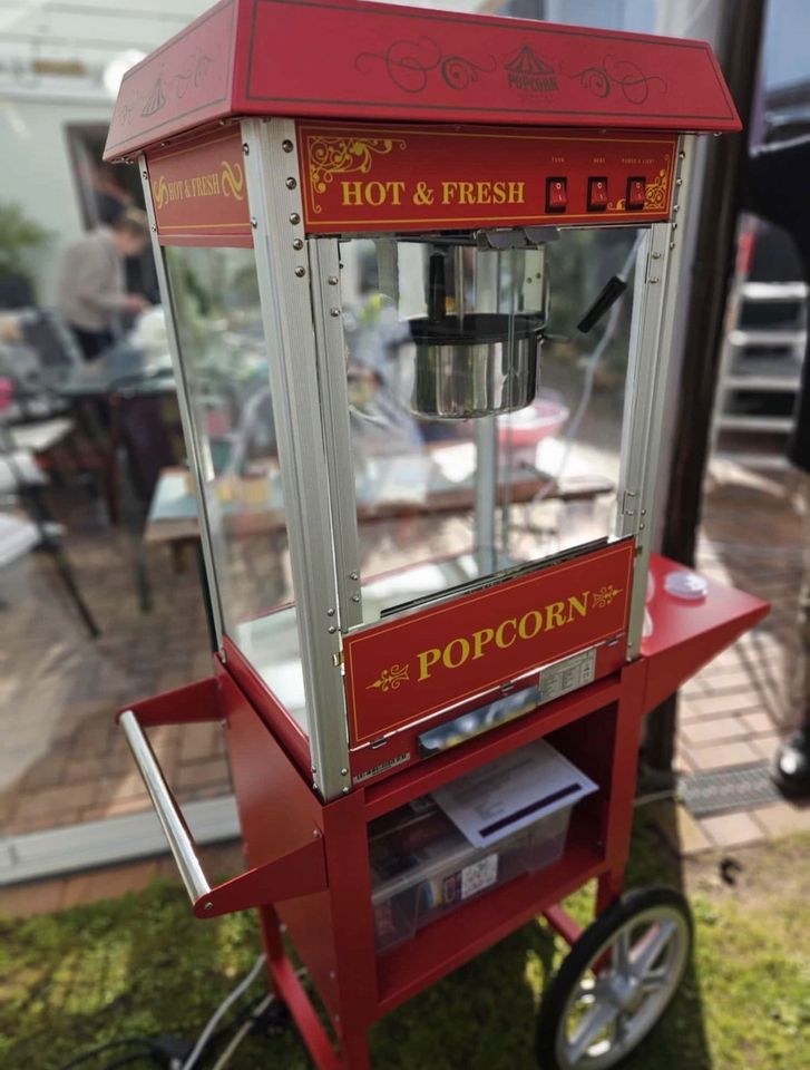 Popcornmaschine POPCORN mieten bei BelFun – für Fest & Ausschank