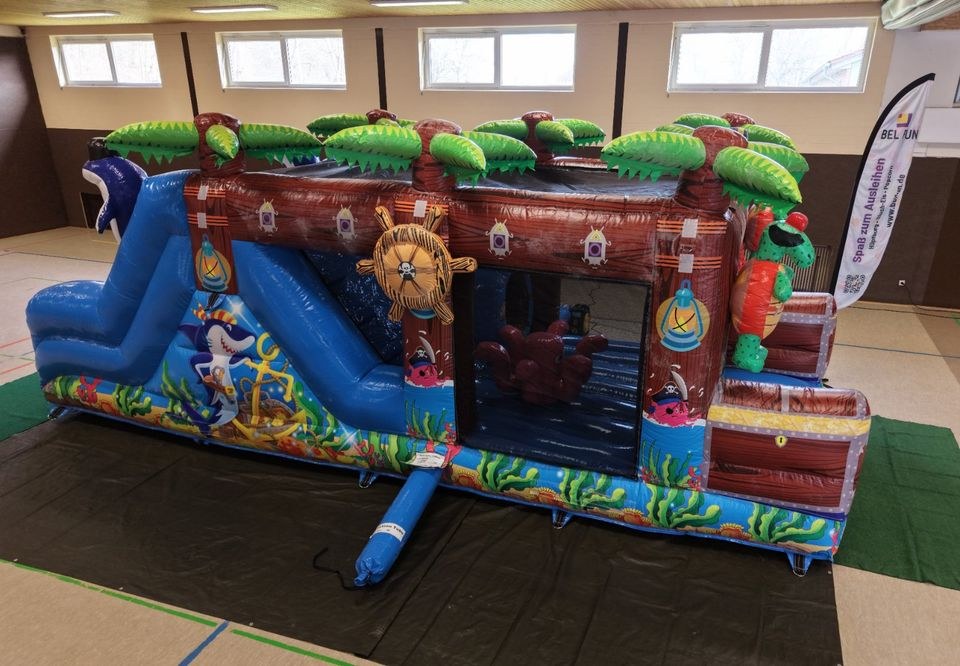 Piraten Parcours Hüpfburg Kindergeb Firmenfeier mieten bei BelFun – 2