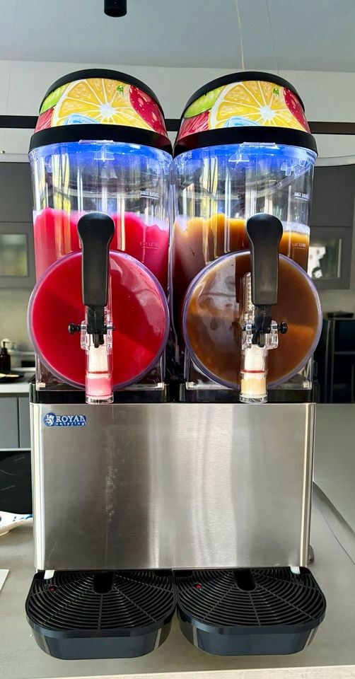 Slush Eis Maschine 2 x 12 L Messen mieten bei BelFun – 4