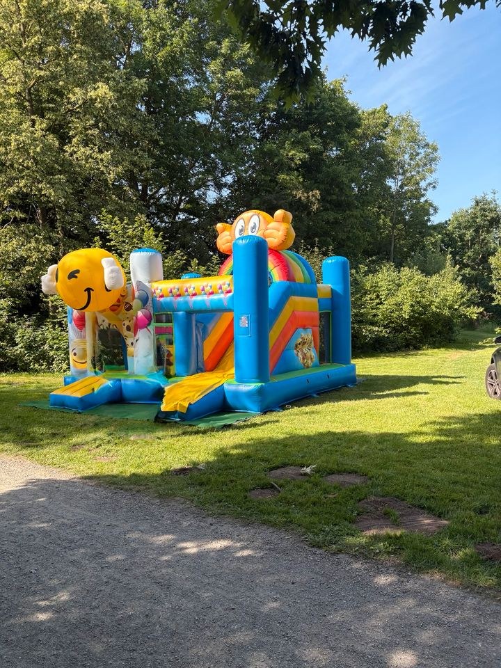 Smiley Lächel Hüpfburg Kindergeburtstag mieten bei BelFun – 4