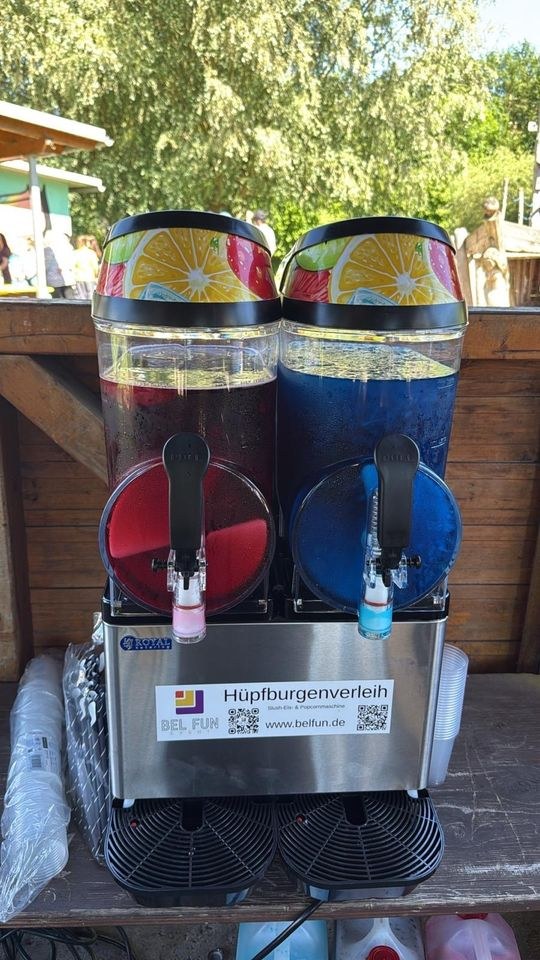 Slush Eis Maschine 2 x 12 L Messen mieten bei BelFun – 3