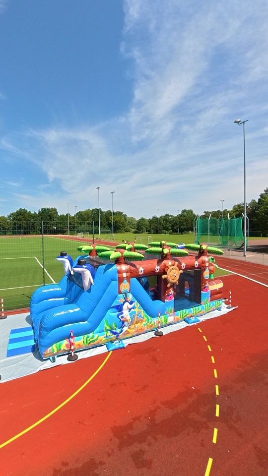 Piraten Parcours Hüpfburg Kindergeb Firmenfeier mieten bei BelFun