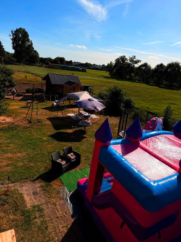 Einhorn XXL Hüpfburg Kindergeburtstag mieten bei BelFun – 4