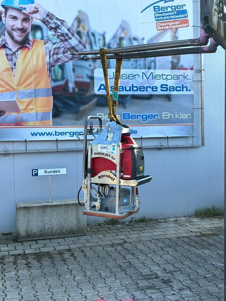 Vakuum Anbaugerät QUICKJET QJ 600 E mieten in Rosenheim – 2