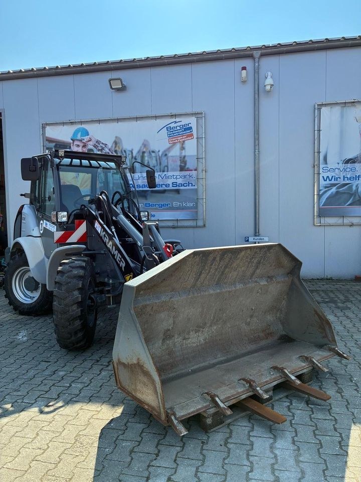 Radlader Kramer 5095 mieten in Rosenheim – für Schüttgut & Paletten – 4