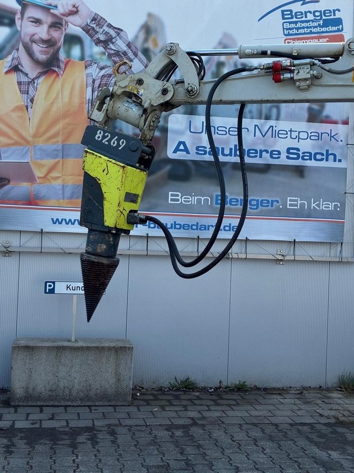 Kegelspalter mieten in Rosenheim – für Erdarbeiten & Baustelle