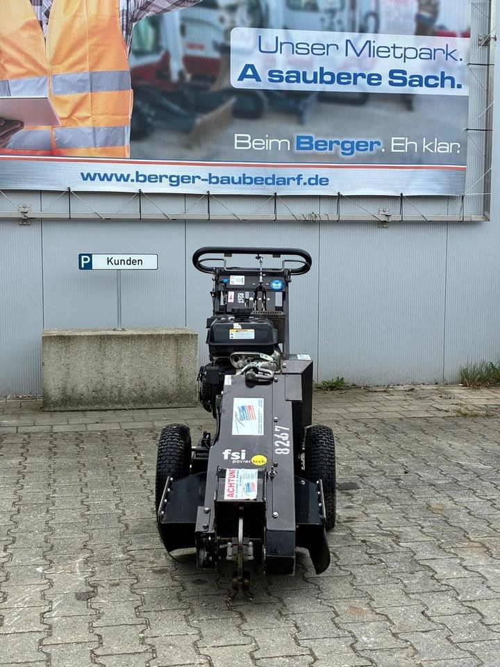 Stubbenfräse Radantrieb Drehkranz mieten in Rosenheim – 3