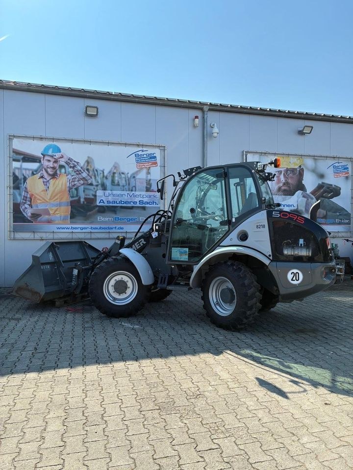 Radlader Kramer 5095 mieten in Rosenheim – für Schüttgut & Paletten
