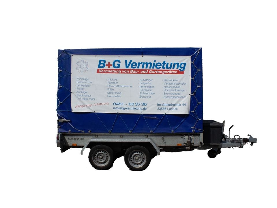 Anhänger Rad Boot Nutzfahrzeuge mieten bei B+G Vermietung