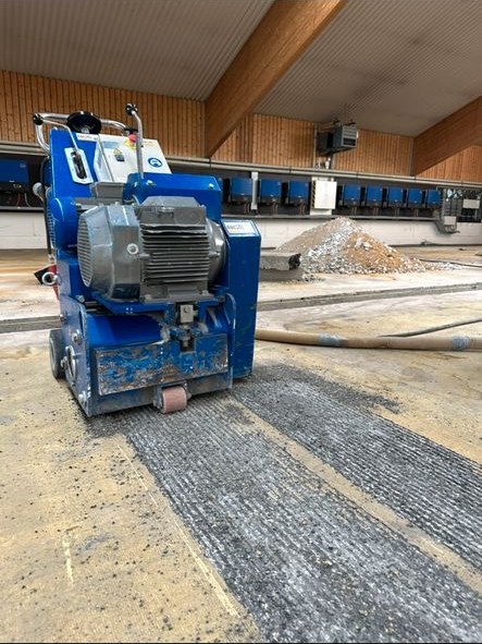 Betonfräse Straßenfräse Fräse Estrichfräse mieten bei BGS Jan Tebroke