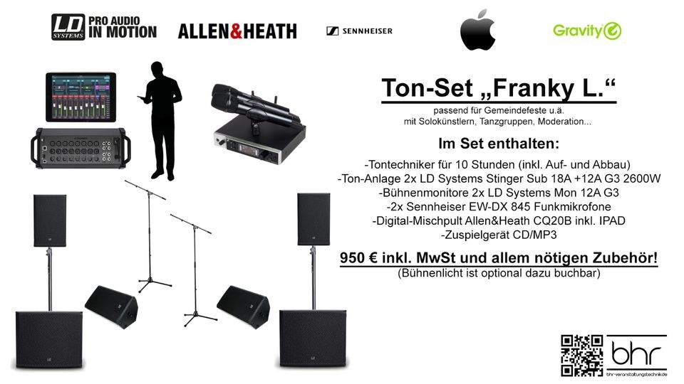 Tonanlage PA Tontechniker Service mieten in Herne – Sound, der ankommt