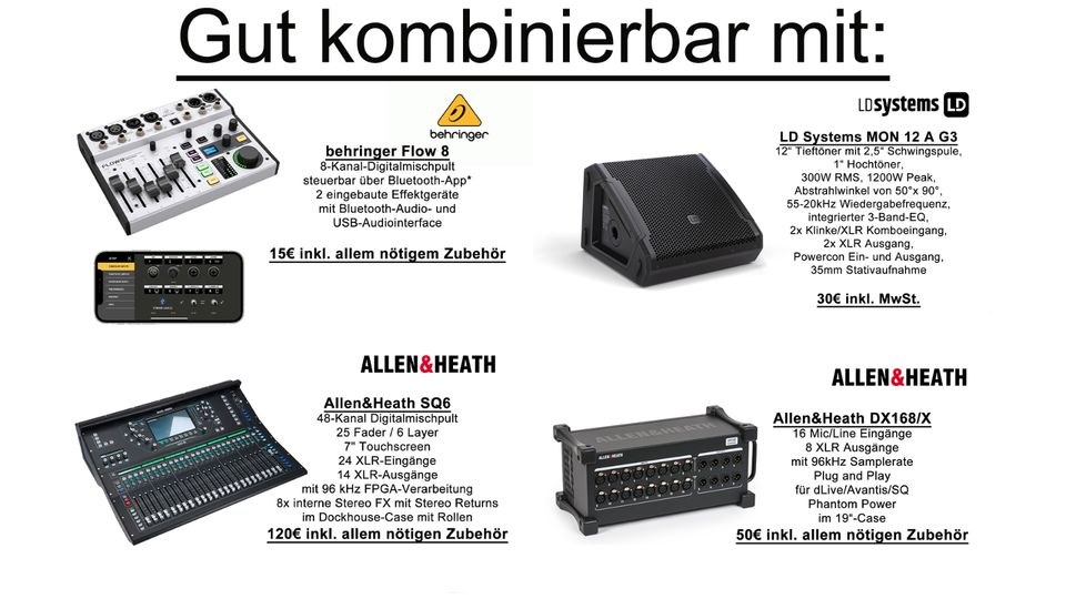 Tonanlage Soundanlage Lautsprecher Musikanlage mieten in Herne – 3