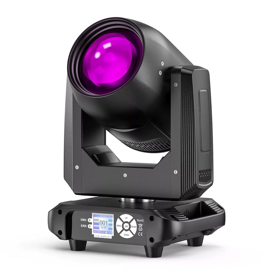 Movig Head Beam 200Watt COB LED mieten bei Big Block Event