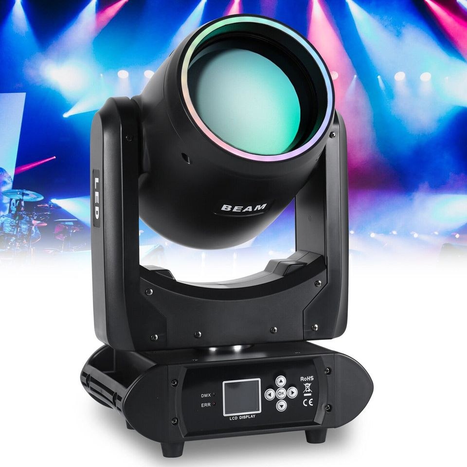 300W 24Prisma RGBW LED Beam Moving Head mieten bei Big Block Event