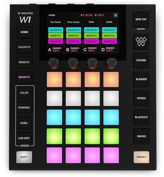 DMX Pult Wolfmix MK 2 mieten in Klotzsche – Atmosphäre auf Knopfdruck
