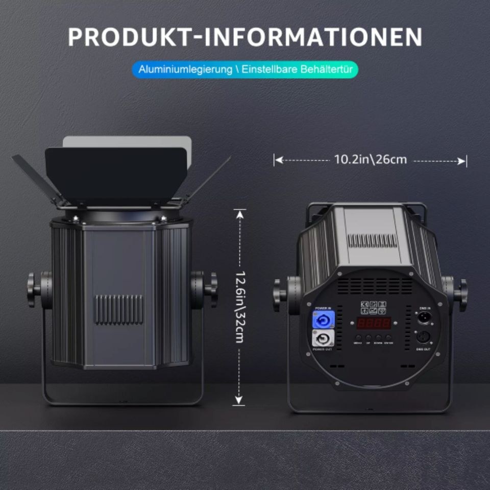 Stufenlinsen RGBWA UV Statisch warm Weiß mieten bei Big Block Event – 2