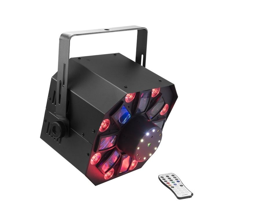DJ Disco Effektscheinwerfer 4 1 LED mieten bei Big Block Event
