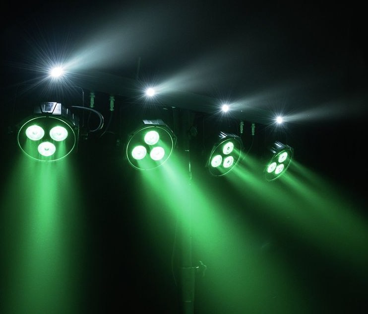 4er Disco Licht Bar incl Stativ mieten bei Big Block Event – 3