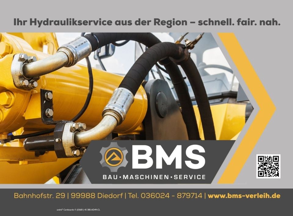 Hebebühne Arbeitsbühne Teleskopbühne mieten bei BMS Bau Maschinen – 3