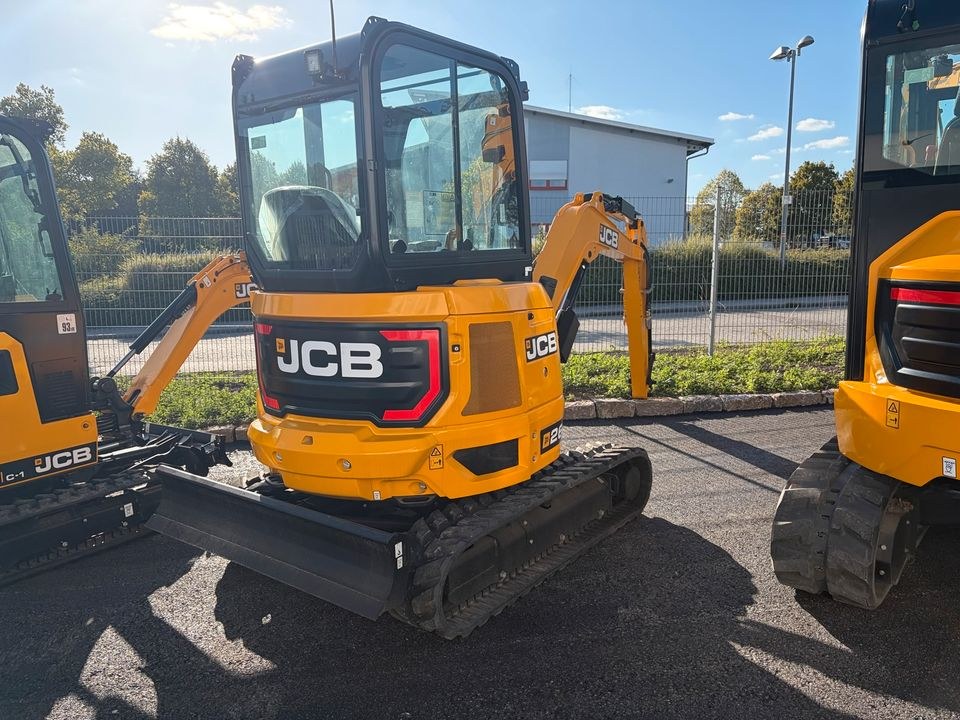 JCB Minibagger 26C 5 Jahre GW mieten in Wallhausen