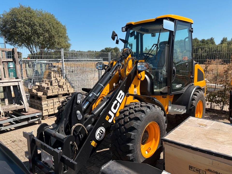 JCB Radlader 407 Einführungspreis mieten in Wallhausen