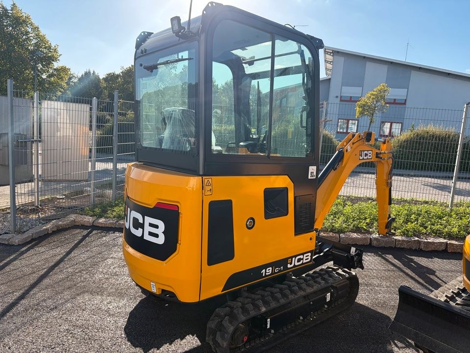 JCB Minibagger 19C 5 Jahre GW mieten in Wallhausen – 3