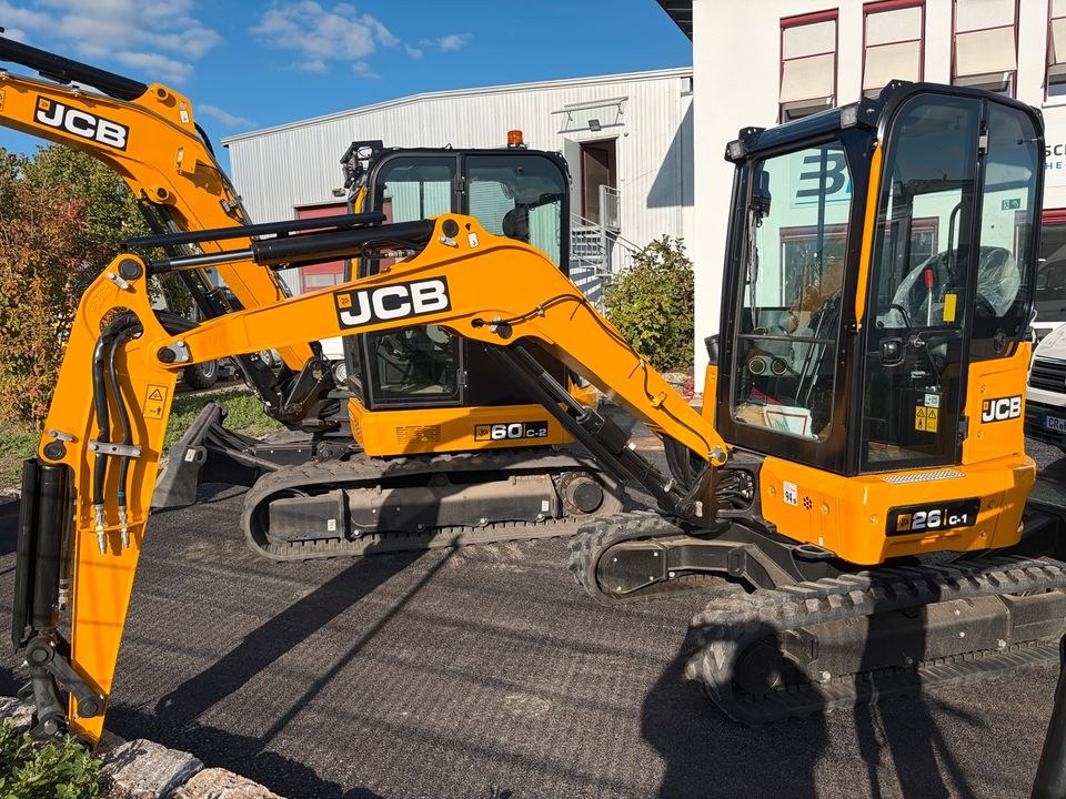 JCB Minibagger 26C 5 Jahre GW mieten in Wallhausen – 2