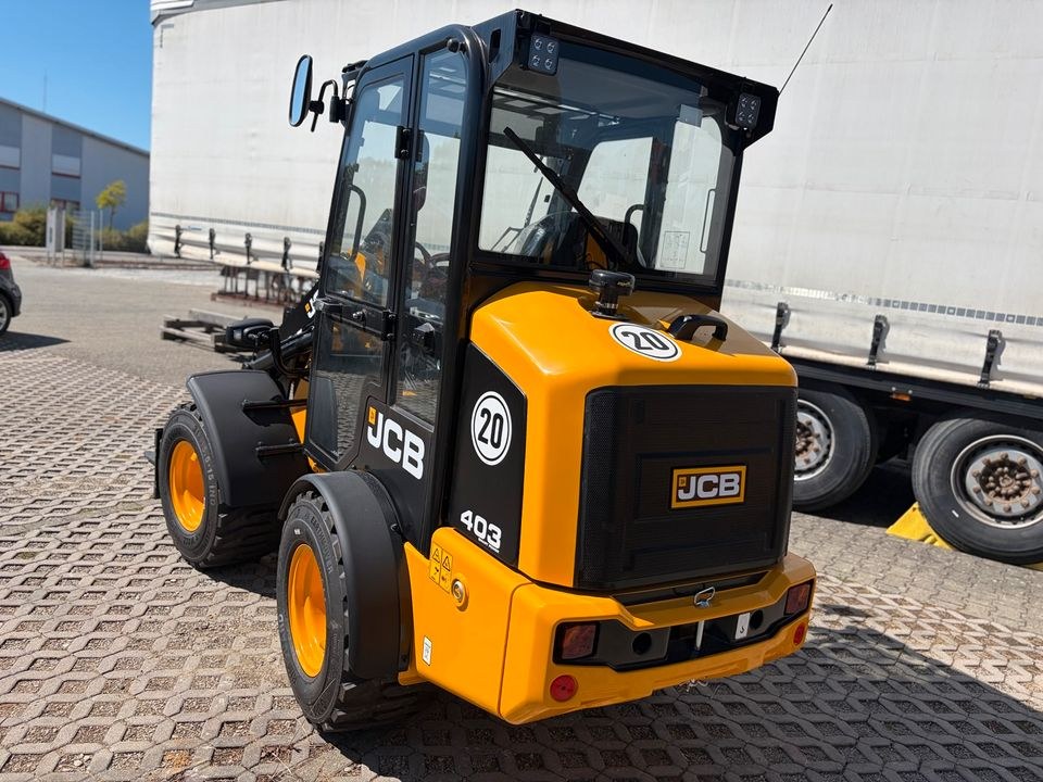JCB Hoflader Radlader 403 mieten in Wallhausen – 4