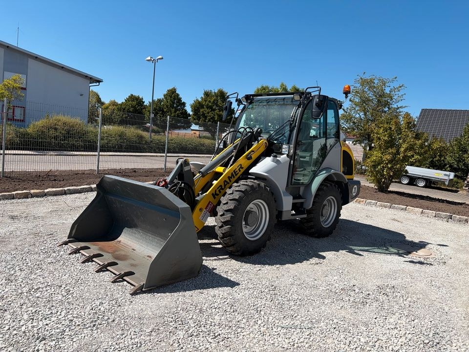 Kramer Radlader 8085 mieten in Wallhausen – für Schüttgut & Paletten – 2