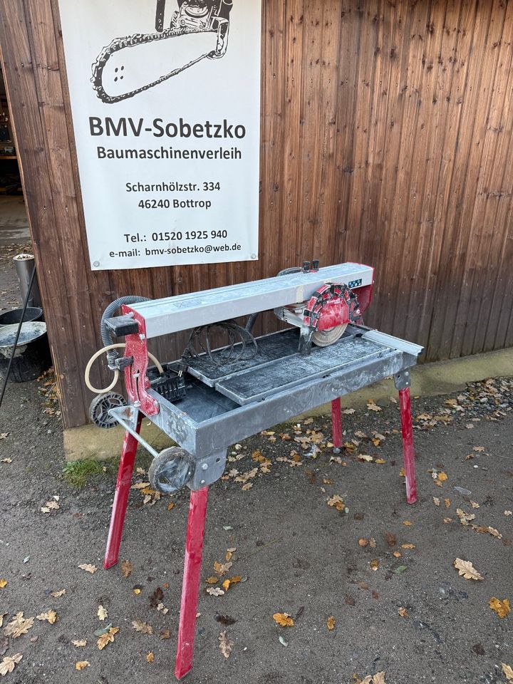 Fliesenschneider Nassschneider mieten in Bottrop