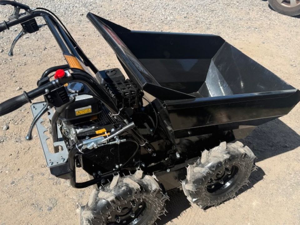 Dumper Motorschubkarre 300kg mieten in Bottrop – für Aushub & Schutt – 2