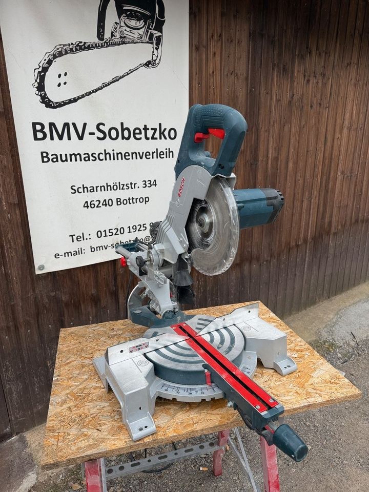 Kapp Gehrungssäge Bosch mieten in Bottrop – für saubere Schnitte