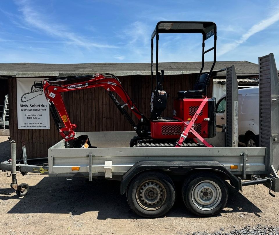 Minibagger mieten in Bottrop – für Garten, Einfahrt & Fundament – 2