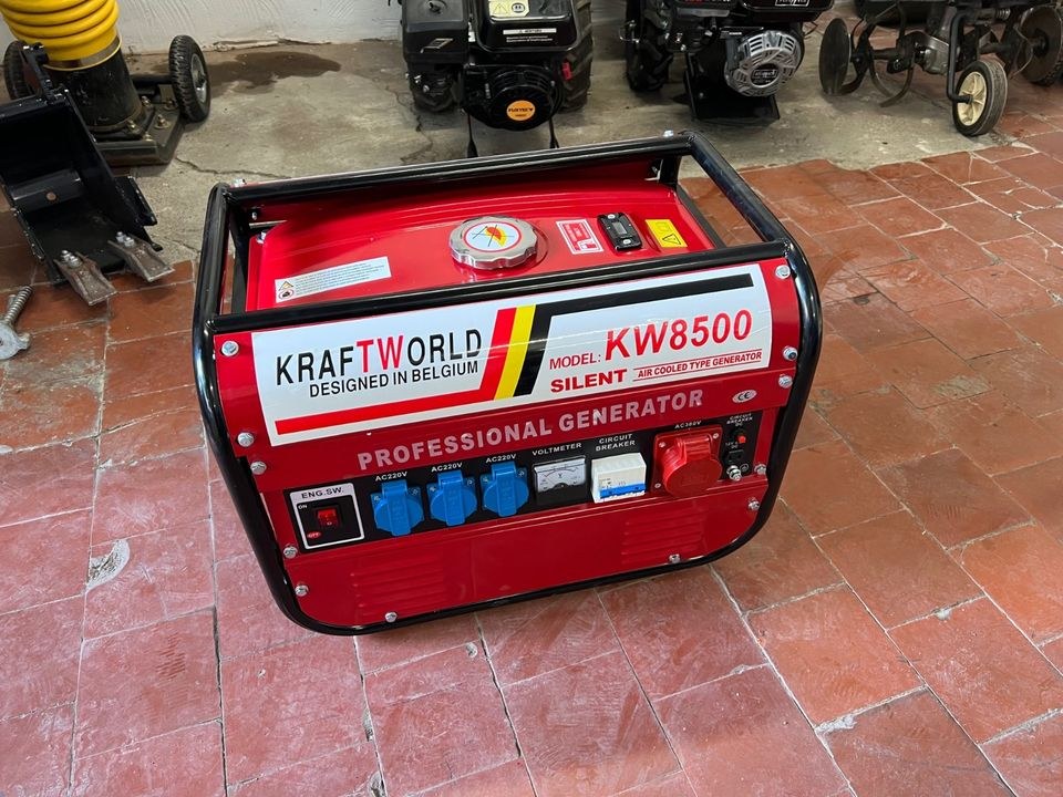 Notstrom Generator Stromerzeuger KW8500 mieten in Bottrop